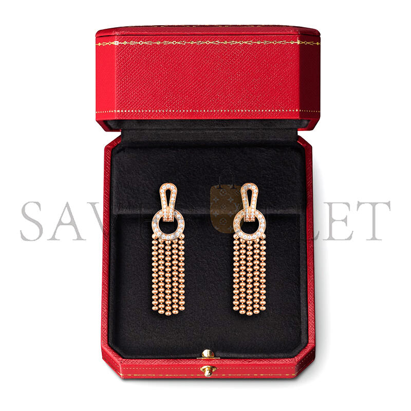 CARTIER AGRAFE EARRINGS N8515226